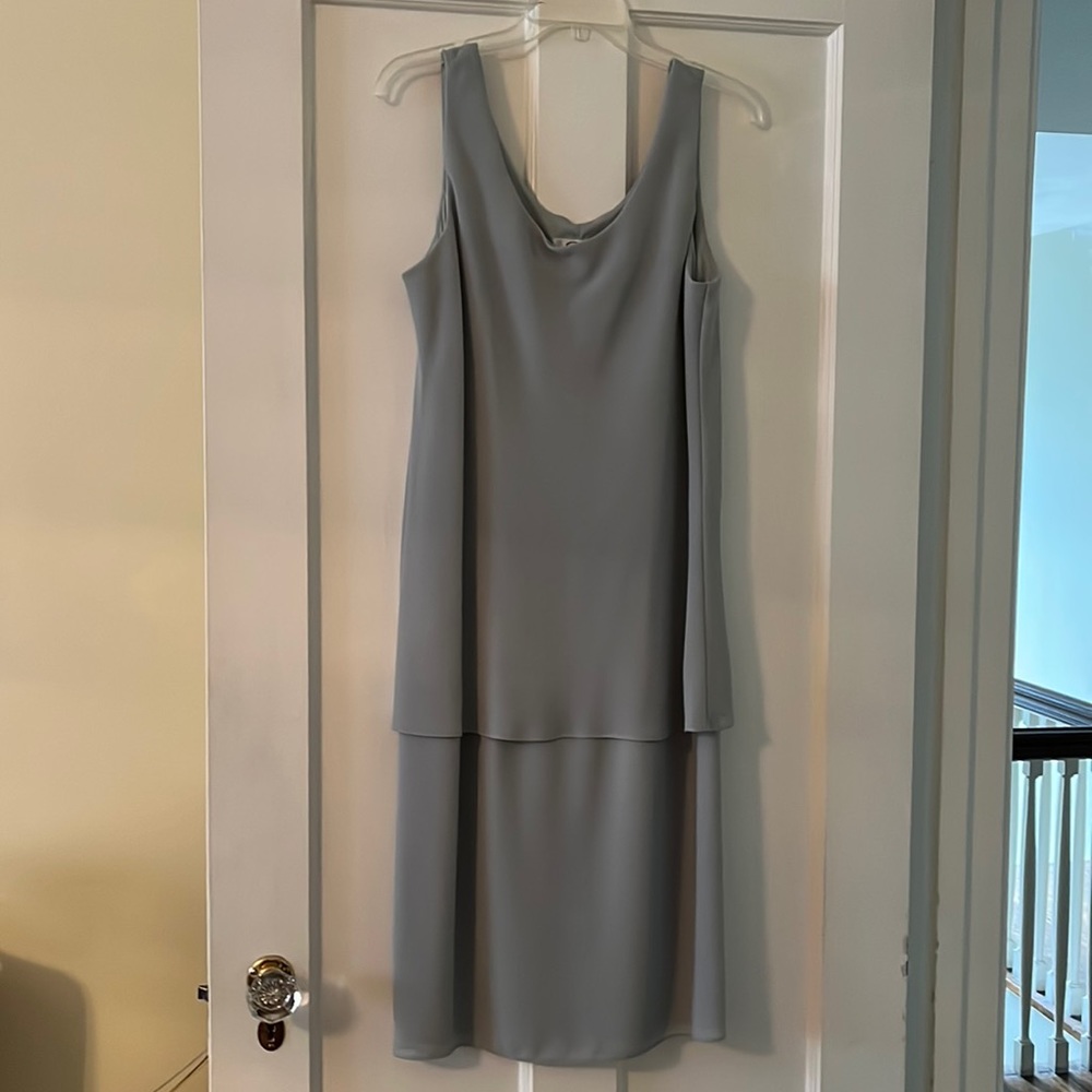 Soft Gray layered Dress